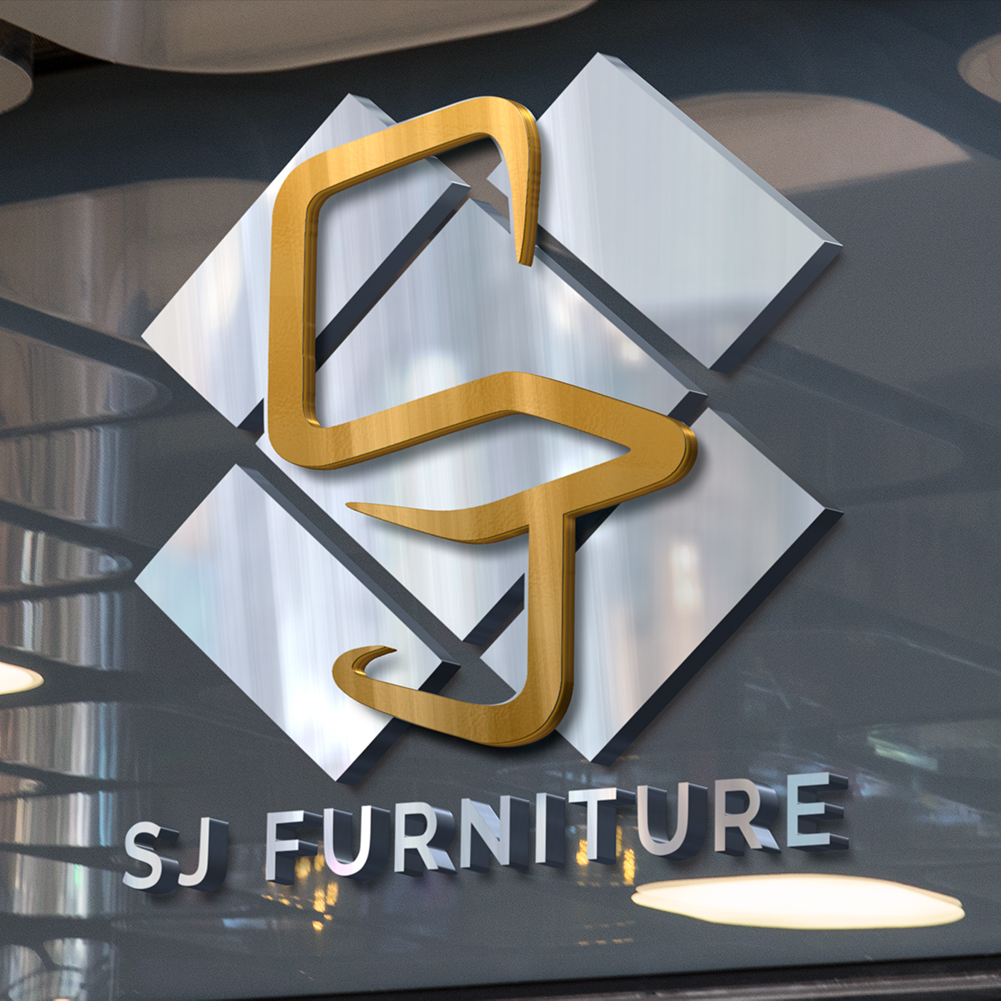 SJ Furniture logo - shop front