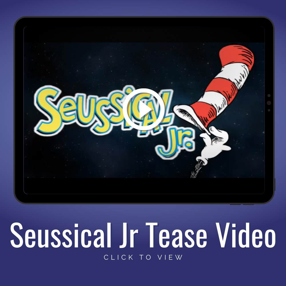 Tease video for auditions for Seussical Jr
